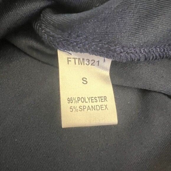 THML Anthropologie Womens Sleeveless Blue Crushed Velvet Embroidered Trim Top SM - Picture 10 of 10